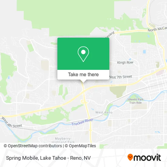 Spring Mobile map