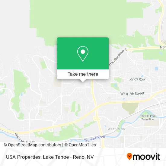 USA Properties map