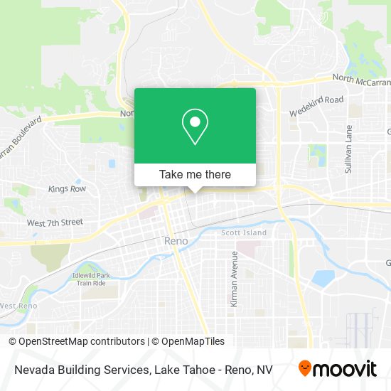 Mapa de Nevada Building Services