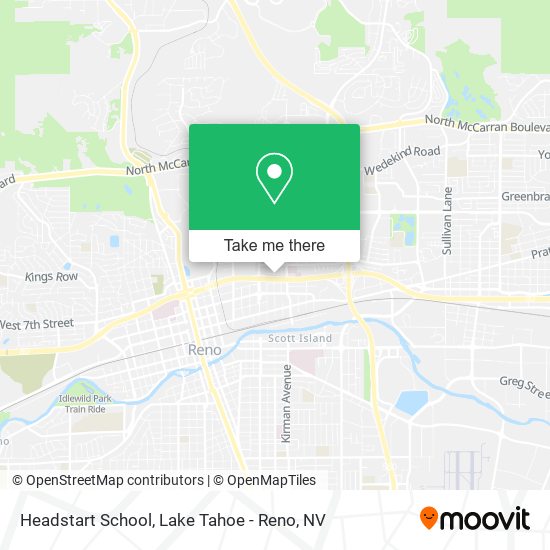 Headstart School map