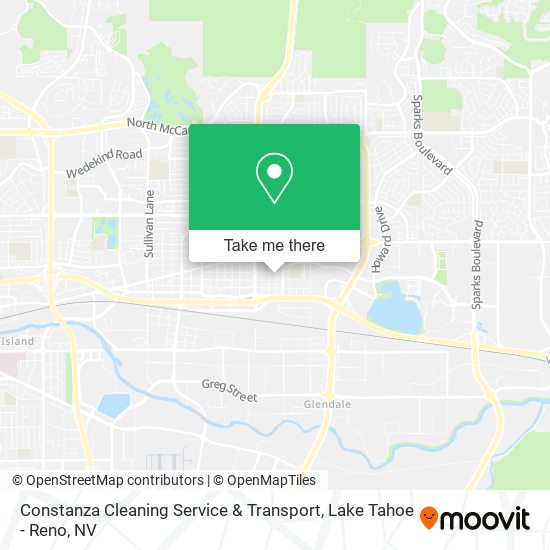 Constanza Cleaning Service & Transport map