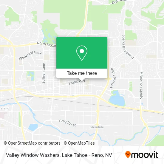 Valley Window Washers map