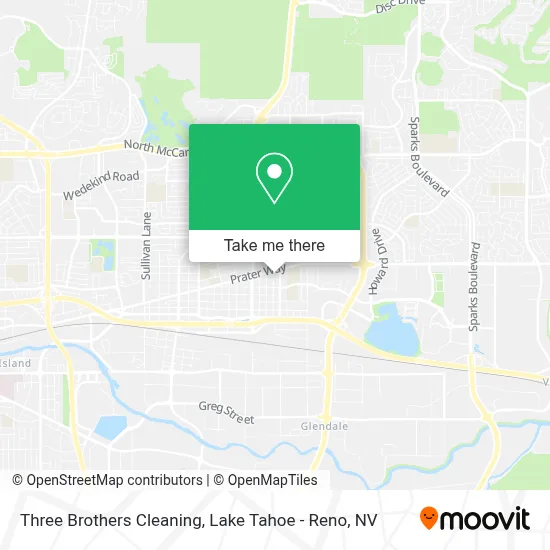 Three Brothers Cleaning map