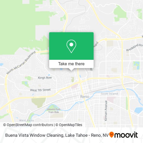 Buena Vista Window Cleaning map