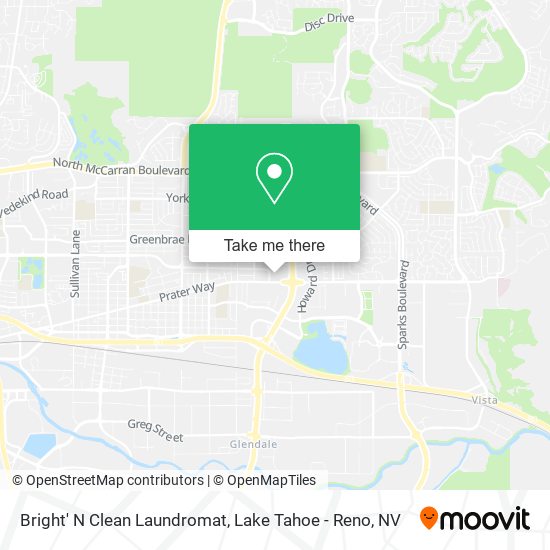 Bright' N Clean Laundromat map