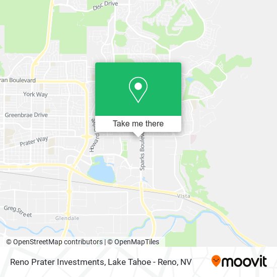 Reno Prater Investments map