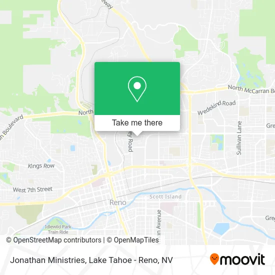 Jonathan Ministries map