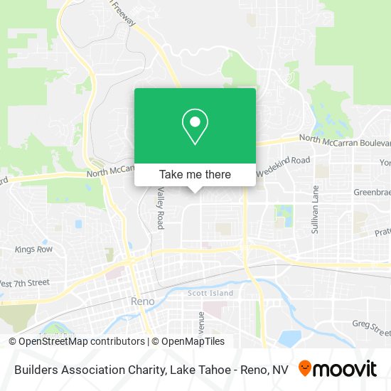 Builders Association Charity map