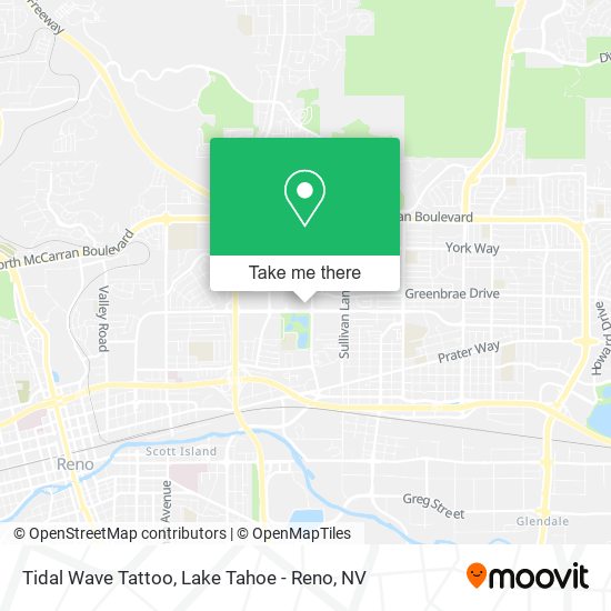 Mapa de Tidal Wave Tattoo