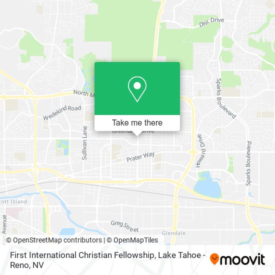 First International Christian Fellowship map