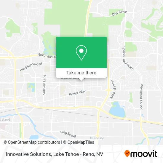 Innovative Solutions map