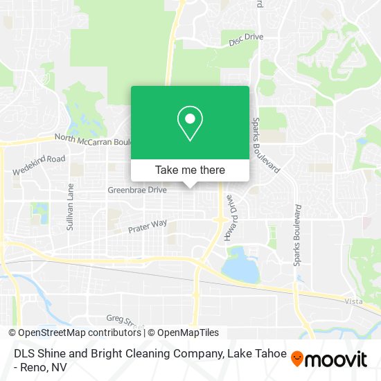 DLS Shine and Bright Cleaning Company map