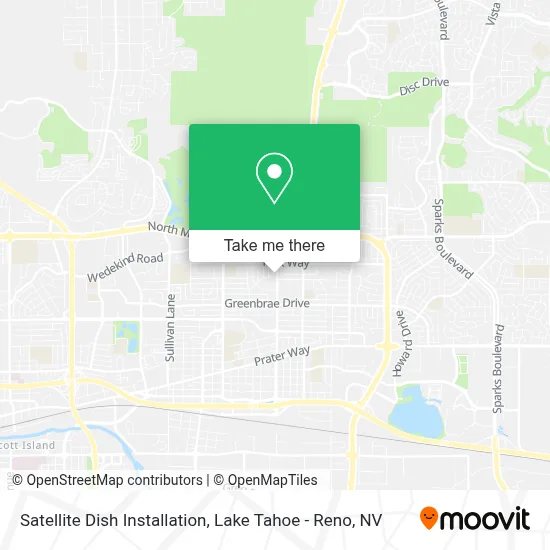 Satellite Dish Installation map
