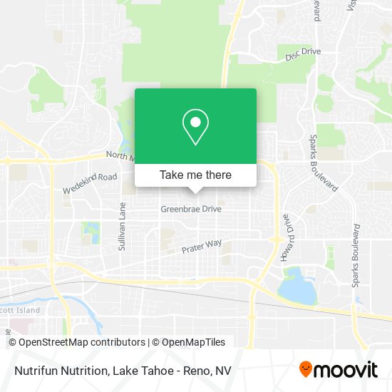 Nutrifun Nutrition map