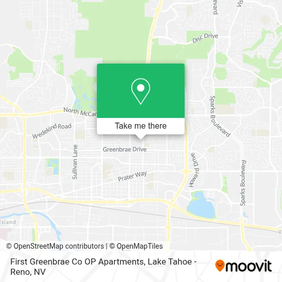 First Greenbrae Co OP Apartments map