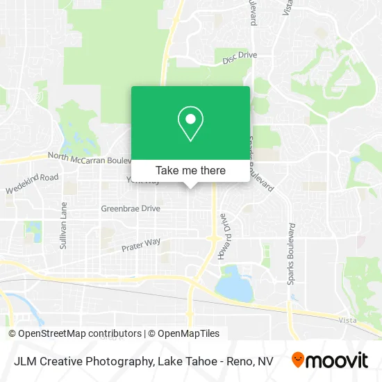 JLM Creative Photography map