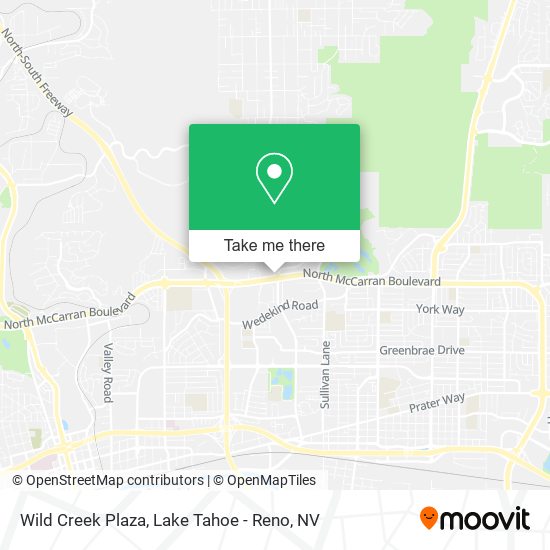 Wild Creek Plaza map