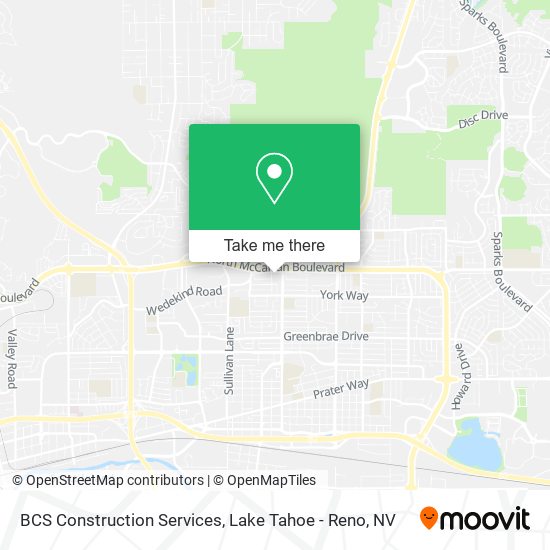 BCS Construction Services map