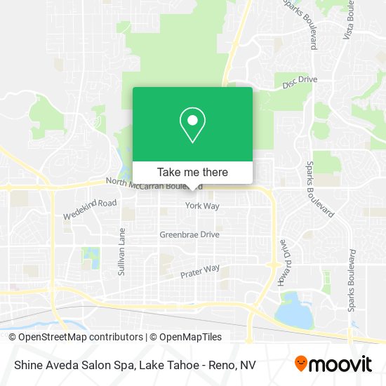 Shine Aveda Salon Spa map