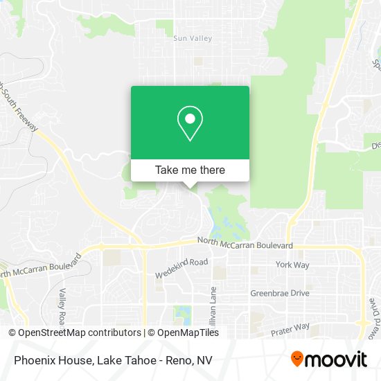 Mapa de Phoenix House