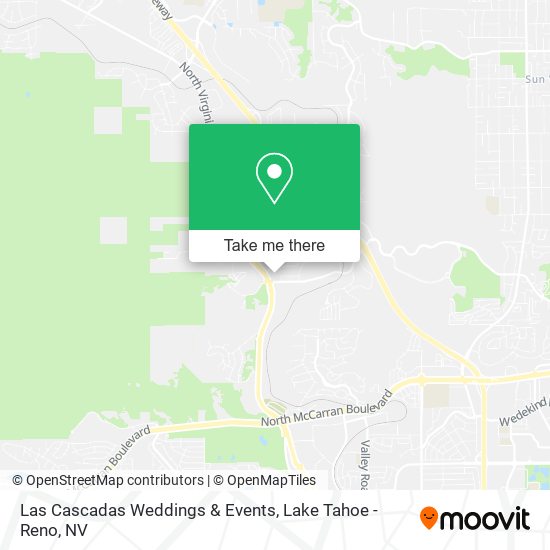 Las Cascadas Weddings & Events map