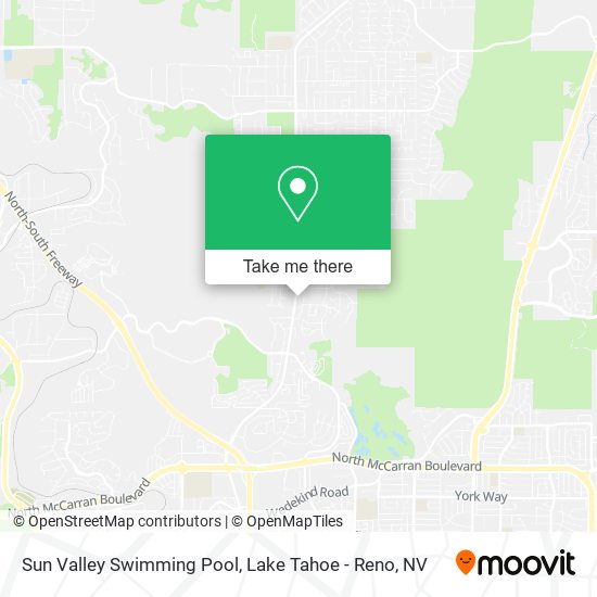 Mapa de Sun Valley Swimming Pool