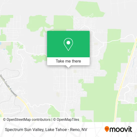 Spectrum Sun Valley map
