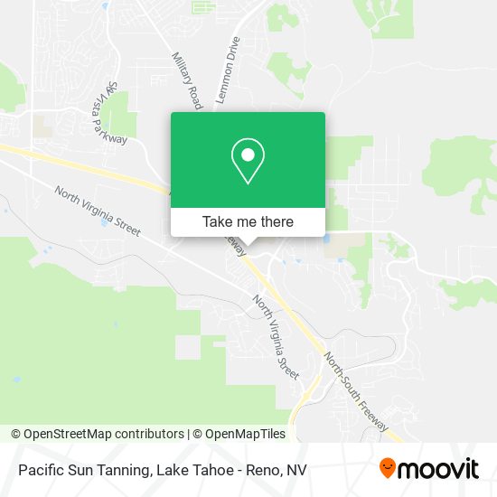 Mapa de Pacific Sun Tanning