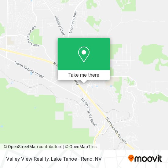 Valley View Reality map