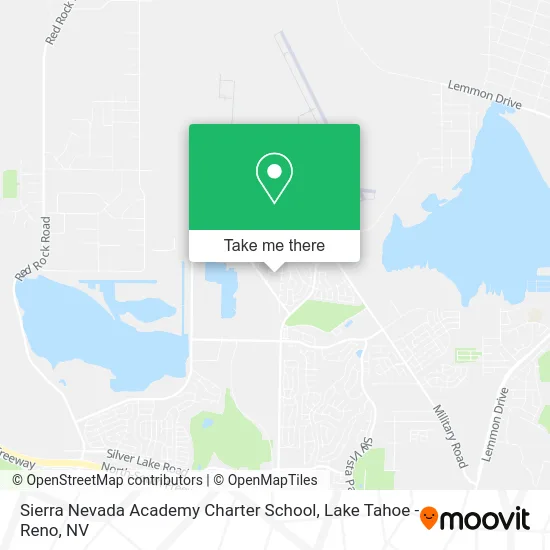 Sierra Nevada Academy Charter School map