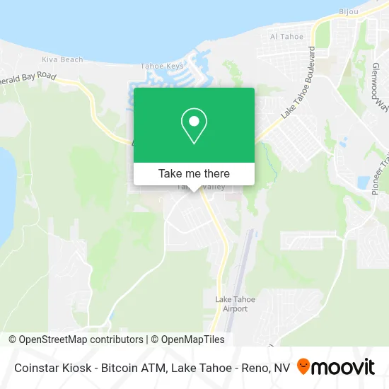 Coinstar Kiosk - Bitcoin ATM map