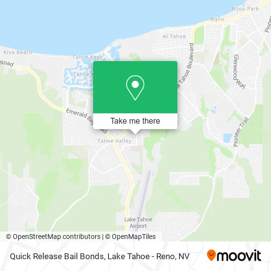 Quick Release Bail Bonds map