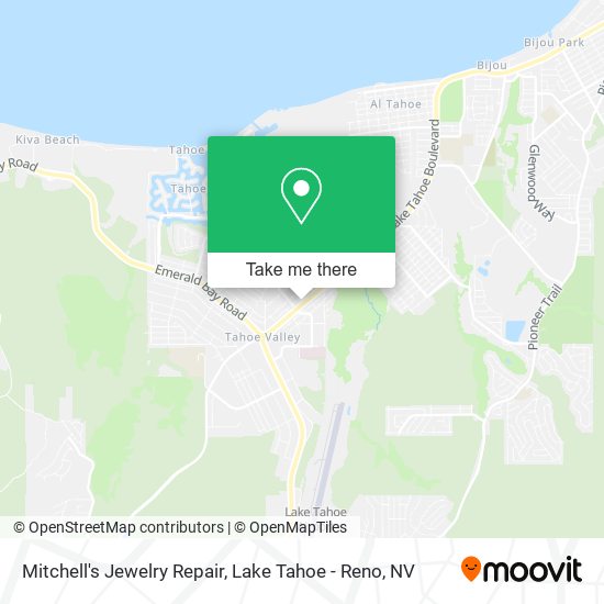 Mitchell's Jewelry Repair map