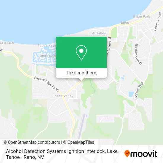 Alcohol Detection Systems Ignition Interlock map