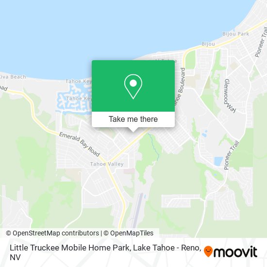 Mapa de Little Truckee Mobile Home Park