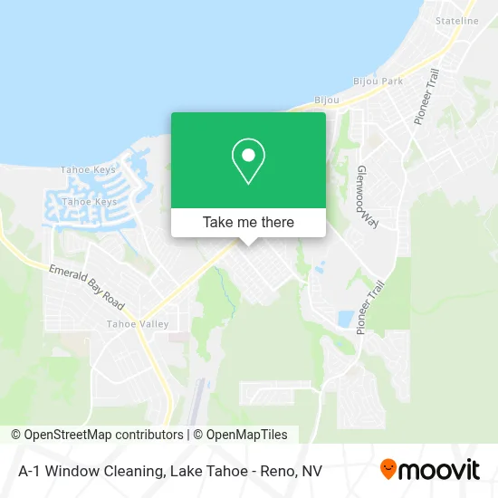 A-1 Window Cleaning map