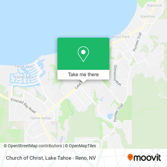 Mapa de Church of Christ