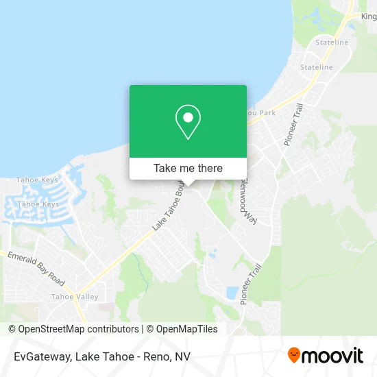 EvGateway map