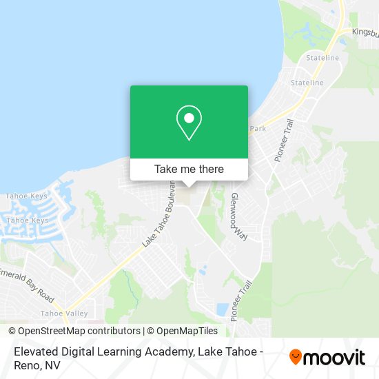 Mapa de Elevated Digital Learning Academy