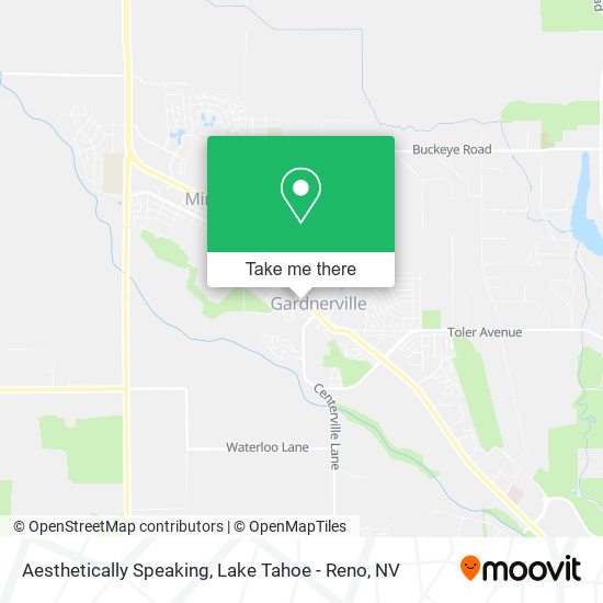 Aesthetically Speaking map