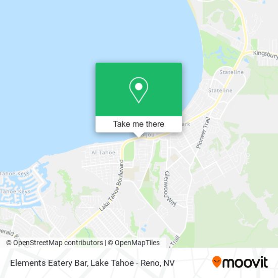 Mapa de Elements Eatery Bar