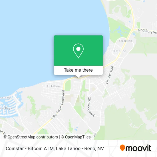 Coinstar - Bitcoin ATM map