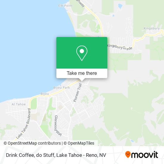 Mapa de Drink Coffee, do Stuff