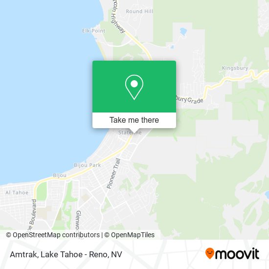 Mapa de Amtrak