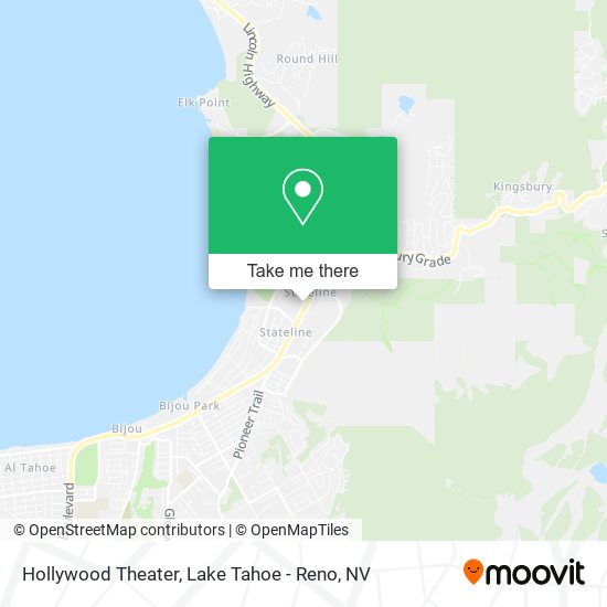 Hollywood Theater map