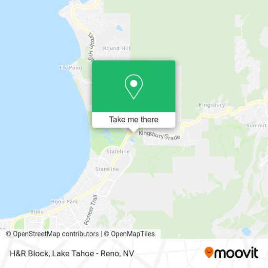 H&R Block map