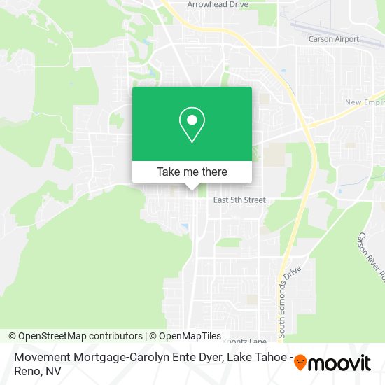 Movement Mortgage-Carolyn Ente Dyer map