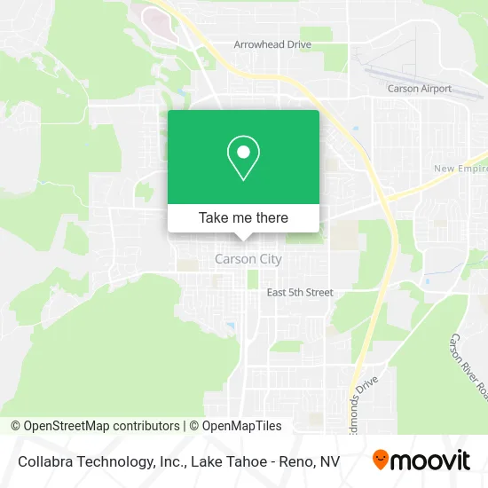 Collabra Technology, Inc. map