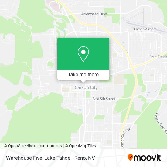 Warehouse Five map