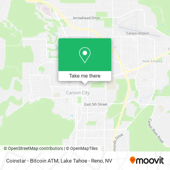 Coinstar - Bitcoin ATM map